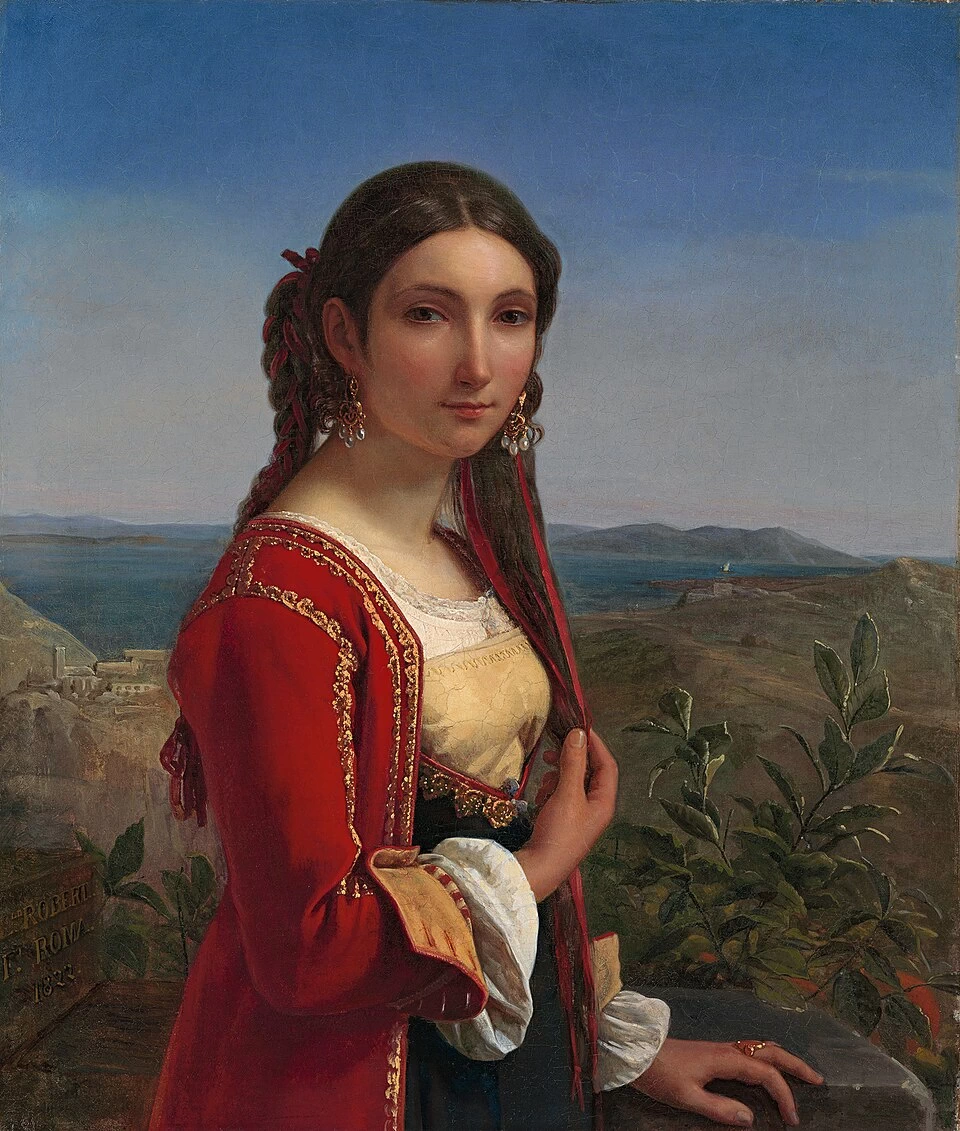 Ritratto di una ragazza di Procida - Winterthur Museum of Art